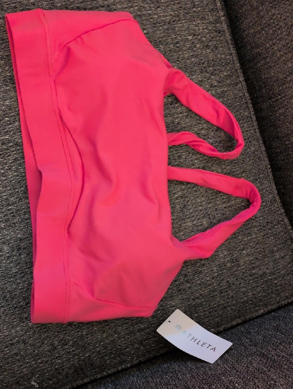 Athleta Interval Bra Pink XL NWT